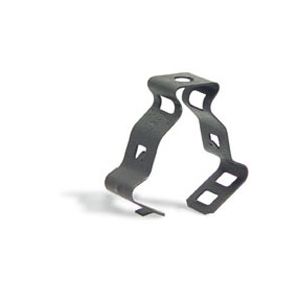 Nvent Caddy 24M4I | Snap Close Conduit/Pipe Clamp, Spring Steel, 1 1/2" Emt, 1 1/2" Rigid/Pipe, 1/4" Hole, Threaded