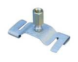 Nvent Caddy 2G9WB | 2G9 Twist Clip For Track Lighting, Narrow Grid, 7/16" Screw, Brass Barrel Nut