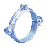 Nvent Caddy 4550200EG | 455 Malleable Split Ring Hanger, Eg, 2" Pipe, 2.375" Od, 3/8" Rod