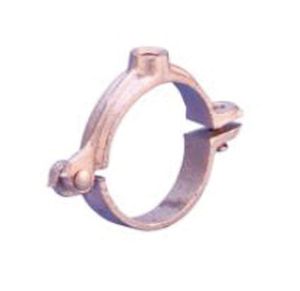 Nvent Caddy 4560250CP | 456 Malleable Split Ring Hanger For Copper Tube, 2 1/2" Copper Tube, 2 5/8" Od, 1/2" Rod