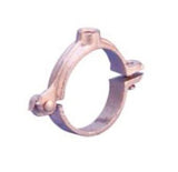 Nvent Caddy 4560300CP | 456 Malleable Split Ring Hanger For Copper Tube, 3" Copper Tube, 3 1/8" Od, 1/2" Rod