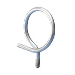 Nvent Caddy 2BRT20 | Threaded Bridle Ring, 1.25" Diameter, #10 Screw, Metal