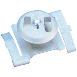 Nvent Caddy 4G24 | 4G24 Twist Clip With Wing Nut, Wide Grid, 5/8" Screw
