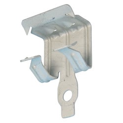Nvent Caddy 4H1318 | Hammer-On Flange Clip, Side Mount, Spring Steel, Armour, 13/16"-1 1/8" Flange