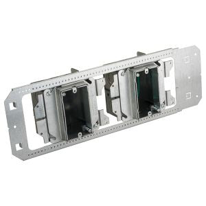 Nvent Caddy A1BFV1GDV1N | All-In-One Between-Stud With Adjustable Mud Ring, Multi-Box, 3/4"-1 1/2" Drywall, 3 5/8"