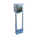 Nvent Caddy A1FF2G | All-In-One Floor-Mounted With Removable Mud Ring, 2 Gang, With Ground, 5/8" Drywall, 3 5/8"