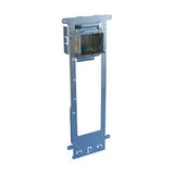 Nvent Caddy A1FF4G | All-In-One Floor-Mounted With Removable Mud Ring, 2 Gang, With Ground, 1 1/4" Drywall, 3 5/8"
