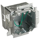 Nvent Caddy A1SFV2G | All-In-One Stud-Mounted With Adjustable Mud Ring, 2 Gang, 5/8"-1 1/2" Drywall, 3 5/8"