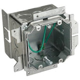 Nvent Caddy A1SFV2G | All-In-One Stud-Mounted With Adjustable Mud Ring, 2 Gang, 5/8"-1 1/2" Drywall, 3 5/8"