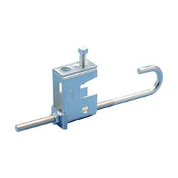 Nvent Caddy BC120000EG | Bc11/Bc12 Multi-Function Clamp With J-Bolt, 3/8", 1/2" Rod, 3/4" Max Flange