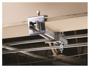 Nvent Caddy BC16A000EG | Strut Beam Clamp With Bolt, Window Shape, Eg, A, Cc Strut
