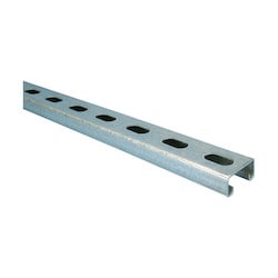 Nvent Caddy C14H1000S4 | Strut Channel Type C, Slotted, S304, 10’ X 13/16" X 1 5/8" X 14 Ga