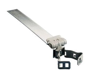 Nvent Caddy C58812SM | H-Msmr Conduit To Flange Clip With Retainer, Side Mount, 1/2", 3/4" Emt, 1/2", 3/4" Rigid/Pipe, 5/16"-1/2" Flange