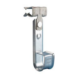 Nvent Caddy CAT12912SM | Nvent Caddy Cablecat J-Hook With Hammer-On Flange Clip, Steel, Spring Steel, 3/4" Dia, 9/16"-3/4" Flange