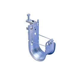 Nvent Caddy CAT64HPBC | Nvent Caddy Cat Hp J-Hook With Bc Beam Clamp, 4" Dia, 1/2" Max Flange