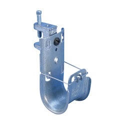 Nvent Caddy CAT48HPBC26 | Cat HP J-Hook With Bc26 Beam Clamp, 3" Diameter, 13/16" Max Flange