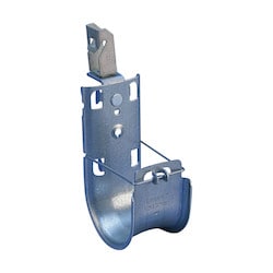Nvent Caddy CAT16HP123 | Nvent Caddy Cat Hp J-Hook With Z Purlin Clip, Swivel, 1" Dia, 0.06"-0.1" Flange