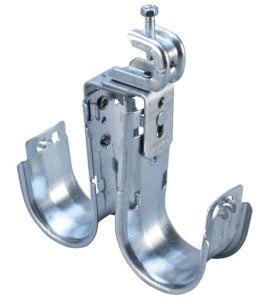 Nvent Caddy CAT64HPD1BC2 | Cat HP Double J-Hook With Bc200 Beam Clamp, Swivel, 4" Diameter, 10 1/2"