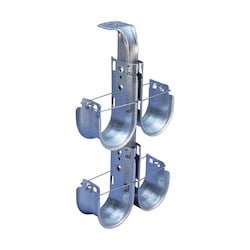 Nvent Caddy CAT64HPDCM4 | Nvent Caddy Cat Hp J-Hook Tree, Ceiling Mount, Double Sided, 4" Dia, 4 Tier