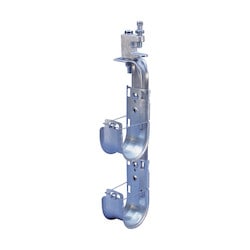 Nvent Caddy CAT32HPSFM4 | Nvent Caddy Cat Hp J-Hook Tree, Flange Mount, Single Sided, 2" Dia, 4 Tier