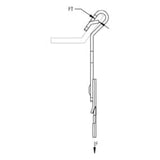 Nvent Caddy CATHPAF14 | Nvent Caddy Cat Hp J-Hook Clip To Z Purlin Clip, 1/16"-1/4" Flange