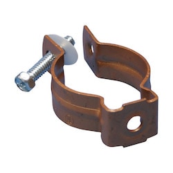 Nvent Caddy CD5BCP | Bolt Close Pipe Clamp For Copper Tube, 2" Copper Tube, 5/16" Hole