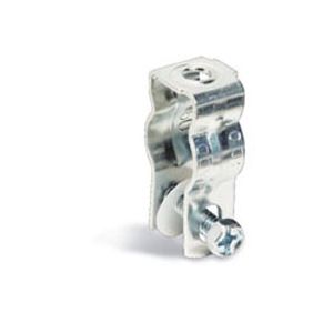 Nvent Caddy CD4B | Bolt Close Conduit/Pipe Clamp, Steel, 1 1/2" Rigid/Pipe, 5/16" Hole
