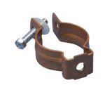 Nvent Caddy CD2B37CP | Bolt Close Pipe Clamp For Copper Tube, 1" Copper Tube, 3/8" Hole