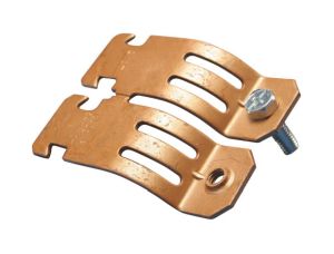 Nvent Caddy COPC0125CP | Copc Single Piece Strut Clamp For Copper Tube, 1 1/4" Copper Tube, 1 3/8" Od