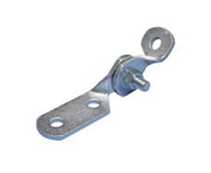 Nvent Caddy CSBSH00500EG | Strut Seismic Hinge, 9/16" Hole 1, 9/16" Hole 2