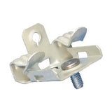 Nvent Caddy M912S | Hammer-On Flange Clip, Bottom Mount With Stud, Spring Steel, 9/16"-3/4" Flange