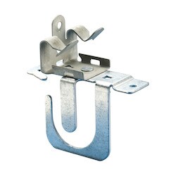 Nvent Caddy MCS100912 | Mc/Ac Cable Support Bracket With Flange Clip, 14-3 To 10-2 Mc/Ac, 8 Cable, 9/16"-3/4" Flange