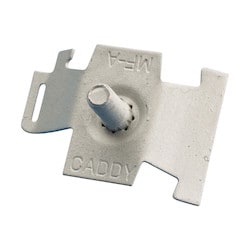 Nvent Caddy MFA625 | Clip-On Strut Nut, Spring Steel, 1/4" Hole, With Screw, 0.625" Screw