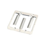 Nvent Caddy MPLS2 | Low Voltage Mounting Plate With Screws, 2 Gang