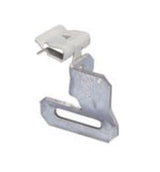 Nvent Caddy MSR912 | H-Msr 90 Strap Hanger With Flange Clip, 0.5625"-0.75" Flange, 1 1/4" Max Strap