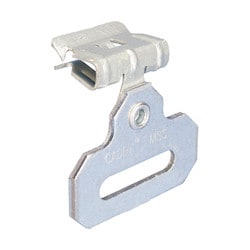 Nvent Caddy MSS58 | H-Mss Inline Strap Hanger With Flange Clip, 0.3125"-0.5" Flange, 1 1/4" Max Strap