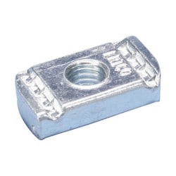 Nvent Caddy NUT0062EG | Strut Nut Without Spring, Steel, Eg, 5/8" Rod, 0.5"
