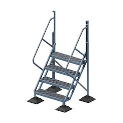 Nvent Caddy PCL50S4 | Pyramid Crossover Ladder, 50, 40" Walkway Height, 4 Steps