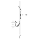 Nvent Caddy PCS1 | Cable/Conduit To Wire Clip, 14-2 To 10-3 Mc/Ac, 0.45"-0.6" Od, 8-12 Wire