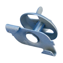 Nvent Caddy PT16 | PT16 Twist Clip For Wall Partition With Wing Nut, Caddy Armour, 3/4" Screw