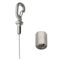 Nvent Caddy SLD15L5S | Speed Link Ld With Hook, S304, 1.5 Mm Wire, 16.4’ Length