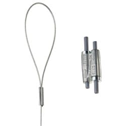 Nvent Caddy SLK15L10LP | Speed Link SLK With Loop, 1.5 Mm Wire, 32.8’ Length
