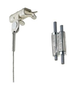 Nvent Caddy SLK15L34H58 | Speed Link SLK With Hammer-On Flange Clip, 1.5 Mm Wire, 9.9’ Length, 5/16"-1/2" Flange
