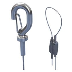 Nvent Caddy SLK2L2 | Nvent Caddy Speed Link Slk With Hook, 2 Mm Wire, 6.6’ Length