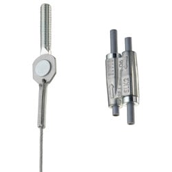 Nvent Caddy SLK3L7SE375 | Speed Link SLK With Threaded Stud End, 3 Mm Wire, 3/8" Rod