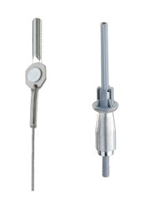 Nvent Caddy SLS2L2SE250 | Speed Link Sls With Threaded Stud End, 2 Mm Wire, 6.6’ Length, 1/4" Rod