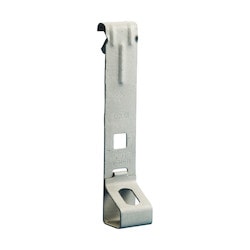 Nvent Caddy VF144TI | Vf-Ti/T Rod To C-Purlin Clip, Spring Steel, 1/4" Hole, Threaded, 1/16"-1/4" Flange