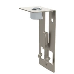 Nvent Caddy WBS37 | Wire Basket Support Clip With Nut, 3/8" Rod