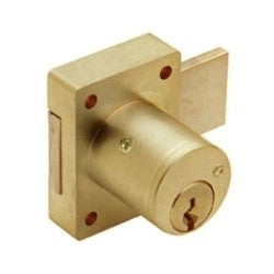 Olympus Lock Inc 700S US3 1-1/8 KD | Cabinet Deadbolt Door Lock, Schlage C Keyway, Rekeyable, Keyed Different, 5-Pin Standard, Polished Brass