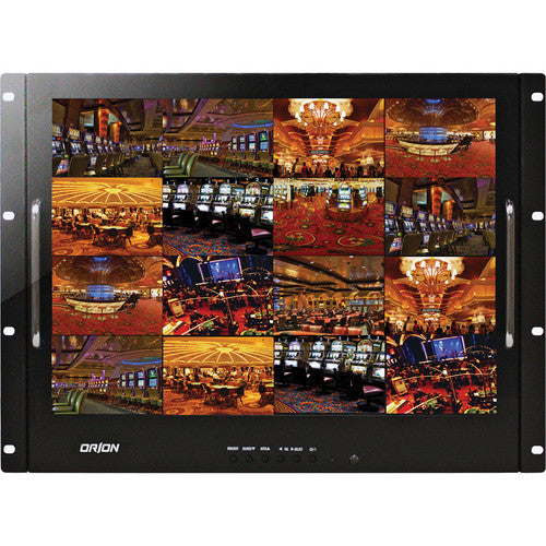 Orion Images 19RCR | 19-inch LCD Rack Mount Ready Metal Cabinet Monitor